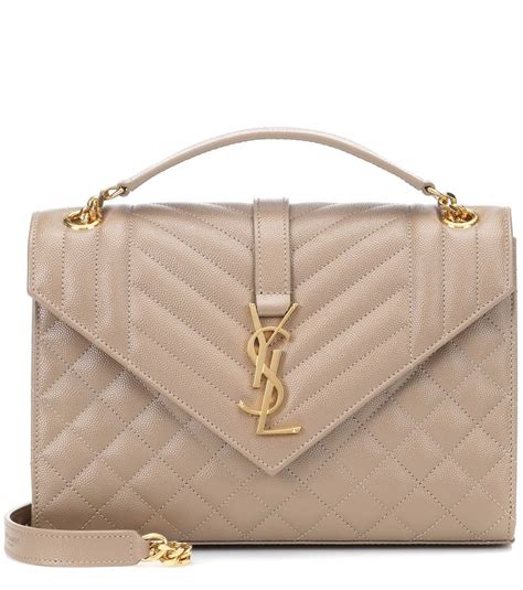 ysl monogram envelope bag|ysl envelope bag beige.